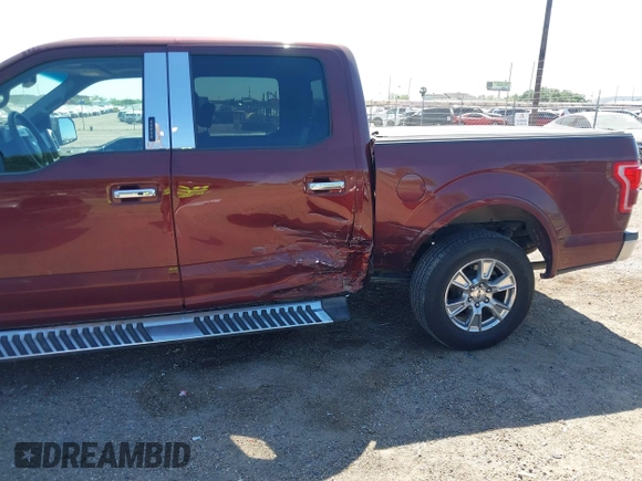 2015 Ford F-150 XL with VIN 1FTEW1CG0FFA55038, listed as a IAAI auction lot 41968878 with 50,189 mi miles and . Bid and sale history available at DreamBid. Image 12.