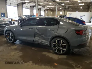 2022 Polestar 2 z VIN LPSED3KA6NL078671, wystawiony jako Copart lot #57259945 z przebiegiem 24 692 mil mil oraz Szkody całkowita. Historia ofert i sprzedaży dostępna na DreamBid. Obrazek 2.