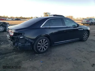 2017 Lincoln Continental Livery with VIN 1LN6L9HK0H5617100, listed as a Copart auction lot 36132313 with 184,646 mi miles. Bid and sale history available at carsss.com. Image 3.