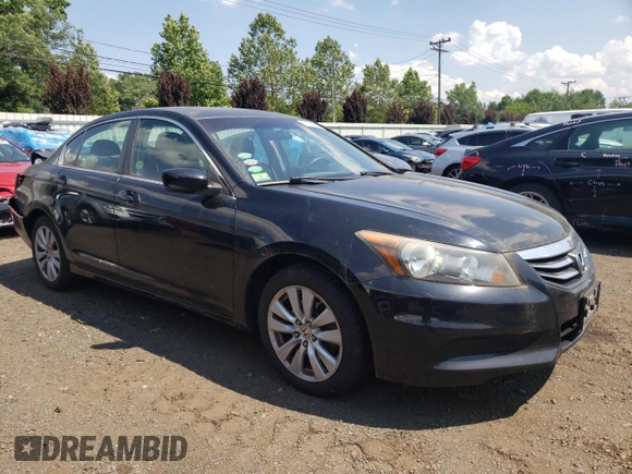 2011 Honda Accord EX with VIN 1HGCP2F77BA017840, listed as a Copart auction lot 62904745 with 121,104 mi miles and Salvage title. Bid and sale history available at DreamBid. Image 4.