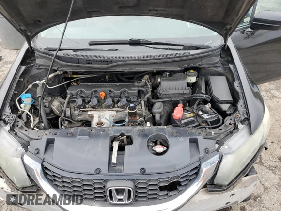 2014 Honda Civic Sedan LX with VIN 2HGFB2F57EH514919, listed as a Copart auction lot 52821645 with 179,571 mi miles and Salvage Title. Bid and sale history available at carsss.com. Image 11.