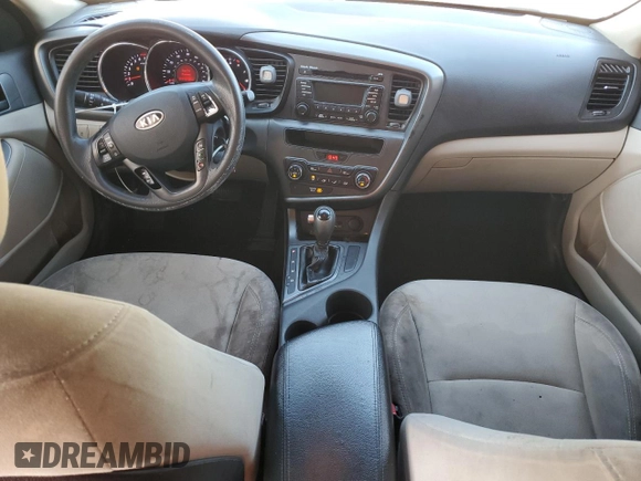 2013 Kia Optima LX with VIN 5XXGM4A76DG139737, listed as a Copart auction lot 84170304 with 141,849 mi miles and Salvage Title. Bid and sale history available at DreamBid. Image 8.
