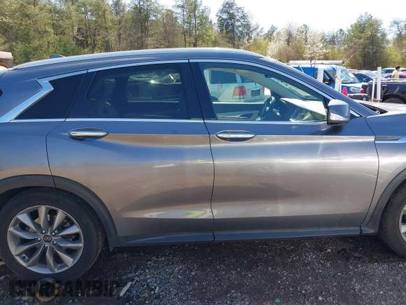 2020 Infiniti QX50 Essential with VIN 3PCAJ5M1XLF101179, listed as a IAAI auction lot 41761070 with 76,662 mi miles and . Bid and sale history available at DreamBid. Image 13.