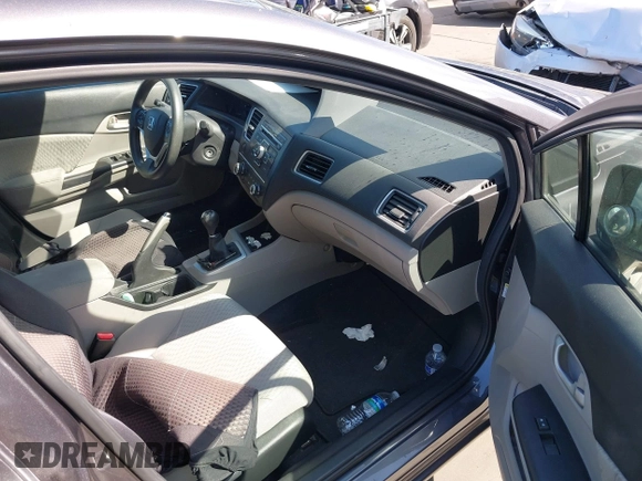 2015 Honda Civic Sedan LX with VIN 19XFB2E50FE078346, listed as a IAAI auction lot 41906523 with 68,013 mi miles. Bid and sale history available at carsss.com. Image 5.