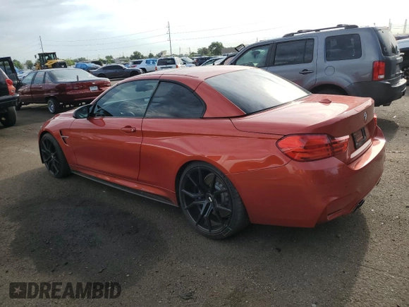 2016 BMW M4 with VIN WBS3U9C59GP969108, listed as a Copart auction lot 60528043 with 39,255 mi miles. Bid and sale history available at carsss.com. Image 2.