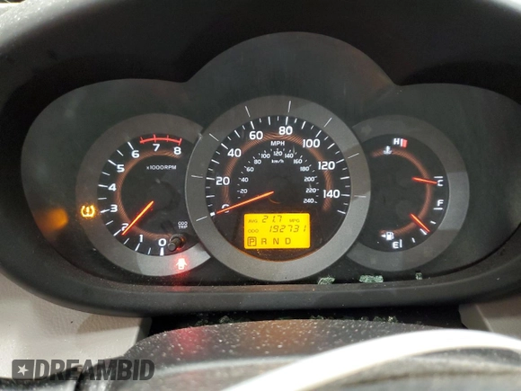 2010 Toyota RAV4 Limited z VIN JTMYK4DV2AD003504, wystawiony jako Copart lot #56321345 z przebiegiem 192 731 mil mil oraz Szkoda całkowita • Salvage title. Historia ofert i sprzedaży dostępna na DreamBid. Obrazek 9.