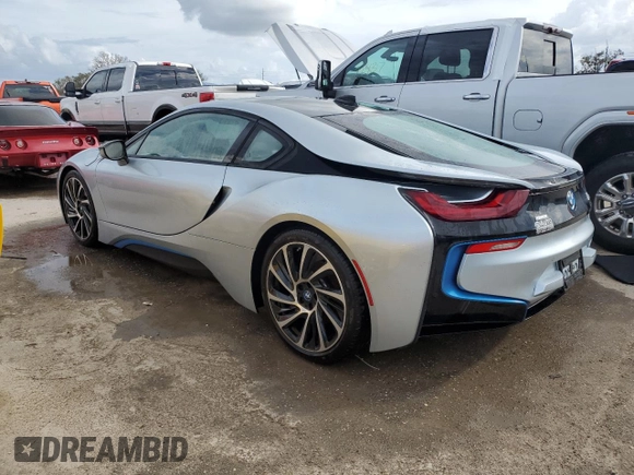 2015 BMW i8 z VIN WBY2Z2C58FVX64920, wystawiony jako Copart lot #74749874 z przebiegiem 29 577 mil mil oraz Szkoda całkowita • Salvage title. Historia ofert i sprzedaży dostępna na DreamBid. Obrazek 2.