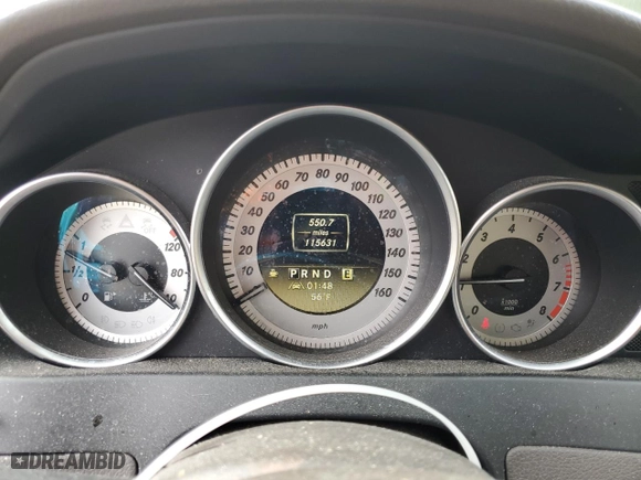2012 Mercedes-Benz C-Class C 300 Sport with VIN WDDGF8BB2CA644193, listed as a Copart auction lot 45280995 with 115,631 mi miles and Salvage Title. Bid and sale history available at carsss.com. Image 9.