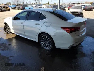 2018 Acura TLX Advance with VIN 19UUB2F72JA008609, listed as a Copart auction lot 50388435 with 113,389 mi miles and Salvage Title. Bid and sale history available at carsss.com. Image 2.