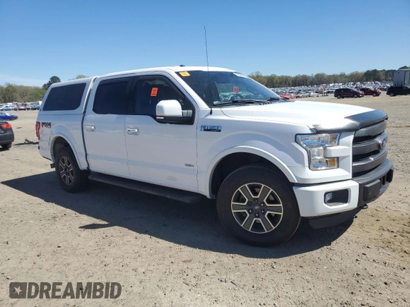 2015 Ford F-150 XLT with VIN 1FTEW1EG1FKD86702, listed as a Copart auction lot 50344285 with 164,101 mi miles and Salvage Title. Bid and sale history available at carsss.com. Image 4.