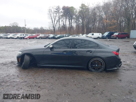 2020 BMW 3 Series M340i with VIN 3MW5U7J03L8B36115, listed as a IAAI auction lot 41957726 with 49,361 mi miles. Bid and sale history available at carsss.com. Image 13.