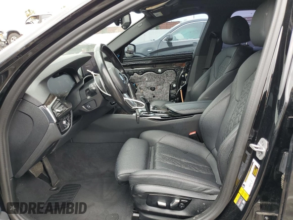 2023 BMW 5 Series 530e with VIN WBA13AG01PCM24624, listed as a Copart auction lot 55149855 with 26,022 mi miles and Salvage title. Bid and sale history available at DreamBid. Image 7.