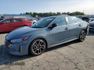 2024 Nissan Sentra SR with VIN 3N1AB8DV6RY285232, listed as a Copart auction lot 59090295 with 5,812 mi miles and Salvage title. Bid and sale history available at DreamBid. Image 1.