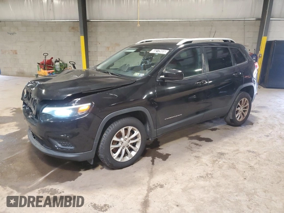 2020 Jeep Cherokee Latitude with VIN 1C4PJLCB0LD582446, listed as a Copart auction lot 65272655 with 126,983 mi miles and Clean title. Bid and sale history available at DreamBid. Image 1.