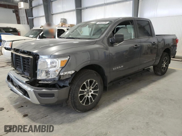 2023 Nissan Titan SV с VIN 1N6AA1EC1PN113475, выставлен на аукционе Copart как лот 85920794 с пробегом 25 434 миль миль и Списание • Salvage title. История ставок и продаж доступна на DreamBid. Изображение 1.