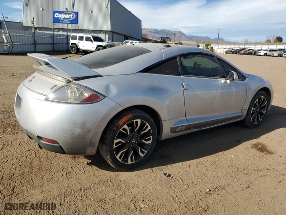 2008 Mitsubishi Eclipse GS with VIN 4A3AK64FX8E014676, listed as a Copart auction lot 81796924 with 190,423 mi miles and Salvage Title. Bid and sale history available at carsss.com. Image 3.
