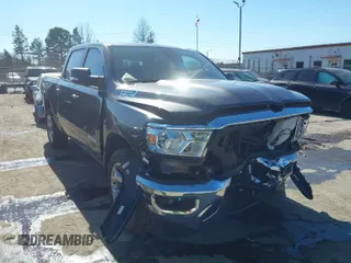 2022 Ram 1500 Big Horn with VIN 1C6SRFFT4NN428027, listed as a IAAI auction lot 41656564 with 14,754 mi miles. Bid and sale history available at carsss.com. Image 1.