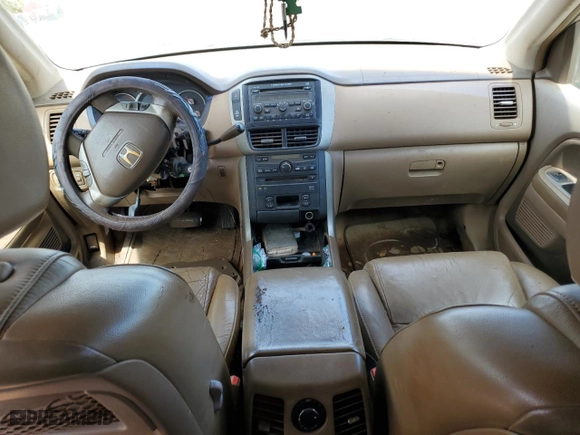 2006 Honda Pilot EX-L with RES with VIN 5FNYF286X6B003228, listed as a Copart auction lot 46131665 with 0 mi miles and Salvage Title. Bid and sale history available at carsss.com. Image 8.