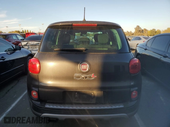 2014 FIAT 500L Trekking with VIN ZFBCFADH1EZ008194, listed as a Copart auction lot 73249254 with 122,859 mi miles and Clean Title. Bid and sale history available at DreamBid. Image 6.