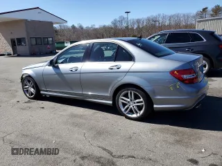 2014 Mercedes-Benz C 300 Sport with VIN WDDGF8AB4EG202033, listed as a Copart auction lot 49781945 with 126,386 mi miles and Salvage Title. Bid and sale history available at DreamBid. Image 2.
