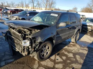 2004 Ford Escape Limited with VIN 1FMCU04184KA70257, listed as a Copart auction lot 89130575 with 186,430 mi miles and Salvage title. Bid and sale history available at DreamBid. Image 1.