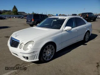 2007 Mercedes-Benz E-Class 3.5L with VIN WDBUF56X87B132731, listed as a Copart auction lot 47575365 with 106,789 mi miles and Salvage Title. Bid and sale history available at carsss.com. Image 1.