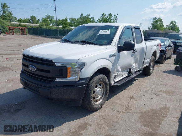 2018 Ford F-150 XL with VIN 1FTFX1E58JKD24996, listed as a IAAI auction lot 42436367 with 221,378 mi miles and . Bid and sale history available at DreamBid. Image 2.