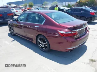 2016 Honda Accord Sport z VIN 1HGCR2F52GA128487, wystawiony jako IAAI lot #42465955 z przebiegiem Nie podano mil oraz . Historia ofert i sprzedaży dostępna na DreamBid. Obrazek 3.
