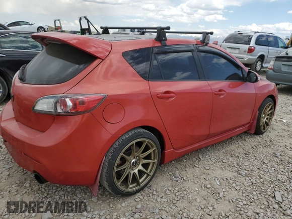 2012 Mazda 3 Mazdaspeed3 Touring with VIN JM1BL1L43C1625205, listed as a Copart auction lot 52404454 with Not Provided miles and Salvage Title. Bid and sale history available at DreamBid. Image 3.