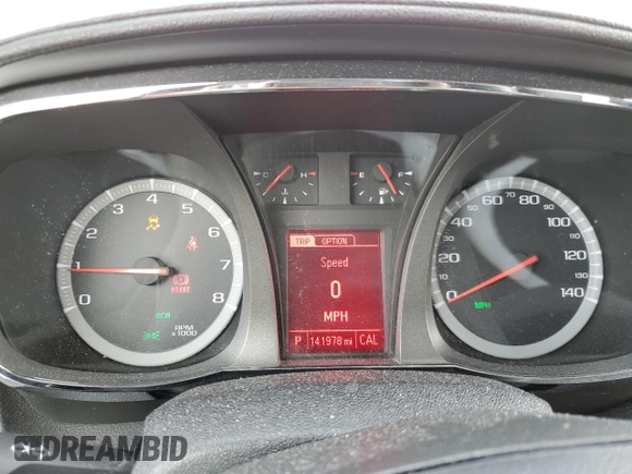 2017 GMC Terrain SLT z VIN 2GKFLUEK5H6320716, wystawiony jako Copart lot #55837545 z przebiegiem 141 978 mil mil oraz Szkoda całkowita • Salvage title. Historia ofert i sprzedaży dostępna na DreamBid. Obrazek 9.