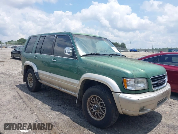 1998 Isuzu Trooper S z VIN JACDJ58X0W7908301, wystawiony jako IAAI lot #42274490 z przebiegiem 267 053 mil mil oraz . Historia ofert i sprzedaży dostępna na DreamBid. Obrazek 1.