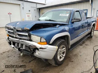 2004 Dodge Dakota SLT with VIN 1D7GL42N44S679924, listed as a Copart auction lot 85267954 with 155,295 mi miles and Salvage title. Bid and sale history available at DreamBid. Image 1.