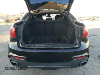2015 BMW X6 xDrive50i with VIN 5UXKU6C52F0F93975, listed as a Copart auction lot 81944914 with 143,915 mi miles and Salvage Title. Bid and sale history available at carsss.com. Image 6.