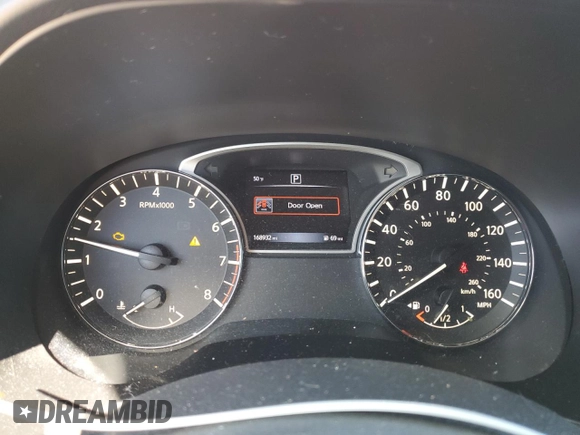 2017 Nissan Pathfinder S with VIN 5N1DR2MN6HC615277, listed as a Copart auction lot 49670935 with 168,932 mi miles and Salvage Title. Bid and sale history available at DreamBid. Image 9.