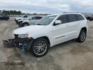 2018 Jeep Grand Cherokee Summit with VIN 1C4RJEJG5JC480386, listed as a Copart auction lot 50014505 with 62,574 mi miles and Salvage title. Bid and sale history available at DreamBid. Image 1.