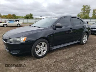 2013 Mitsubishi Lancer SE with VIN JA32V2FW1DU010468, listed as a Copart auction lot 73953524 with 124,975 mi miles and Salvage Title. Bid and sale history available at carsss.com. Image 1.
