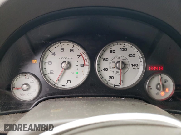 2005 Acura RSX with VIN JH4DC54855S010233, listed as a Copart auction lot 69376364 with 133,413 mi miles and Salvage Title. Bid and sale history available at carsss.com. Image 9.