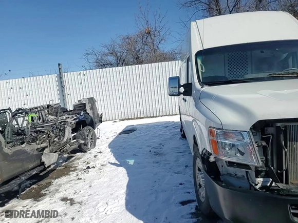 2019 Nissan NV Cargo SV with VIN 1N6AF0LY5KN804818, listed as a Copart auction lot 46270265 with 0 mi miles and Salvage Title. Bid and sale history available at carsss.com. Image 11.