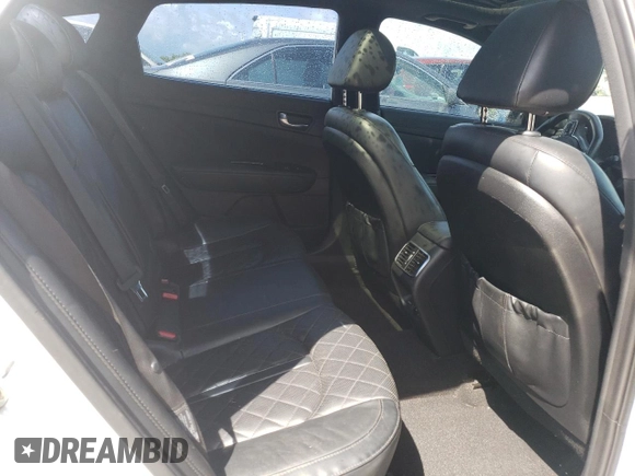 2016 Kia Optima SXL Turbo z VIN 5XXGV4L20GG121446, wystawiony jako Copart lot #57895125 z przebiegiem 131 889 mil mil oraz Czysty tytuł • Clean title. Historia ofert i sprzedaży dostępna na DreamBid. Obrazek 10.