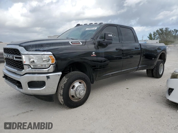2024 Ram 3500 Tradesman with VIN 3C63RRGL3RG271822, listed as a Copart auction lot 73966914 with 7,700 mi miles and Clean Title. Bid and sale history available at carsss.com. Image 1.