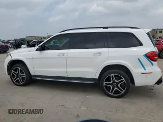 2019 Mercedes-Benz GLS 550 with VIN 4JGDF7DEXKB203995, listed as a Copart auction lot 53217754 with 51,623 mi miles and . Bid and sale history available at DreamBid. Image 2.