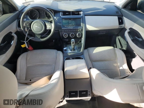 2020 Jaguar E-Pace with VIN SADFK2FX9L1008783, listed as a Copart auction lot 77960854 with 51,065 mi miles and Salvage Title. Bid and sale history available at DreamBid. Image 8.