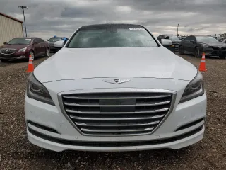 2015 Hyundai Genesis 3.8L with VIN KMHGN4JEXFU061998, listed as a Copart auction lot 57831524 with 82,310 mi miles and Clean Title. Bid and sale history available at carsss.com. Image 5.