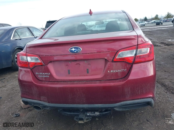 2018 Subaru Legacy Premium with VIN 4S3BNAD67J3031776, listed as a IAAI auction lot 41695865 with 71,409 mi miles. Bid and sale history available at carsss.com. Image 16.