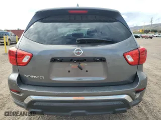 2019 Nissan Pathfinder SV with VIN 5N1DR2MN1KC621804, listed as a Copart auction lot 53904365 with 43,144 mi miles and Salvage Title. Bid and sale history available at carsss.com. Image 6.