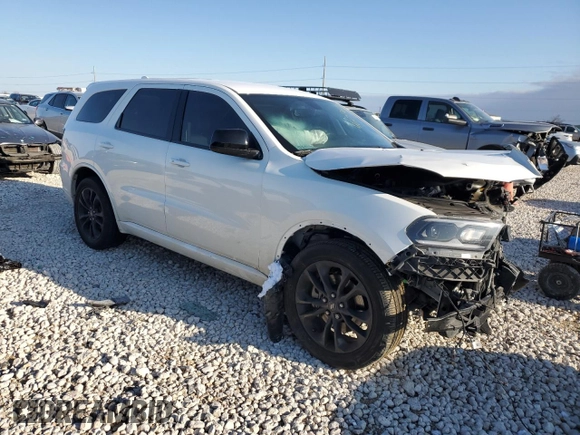 2021 Dodge Durango GT Plus with VIN 1C4RDHDG6MC661182, listed as a Copart auction lot 46071695 with 41,447 mi miles and Salvage title. Bid and sale history available at DreamBid. Image 4.