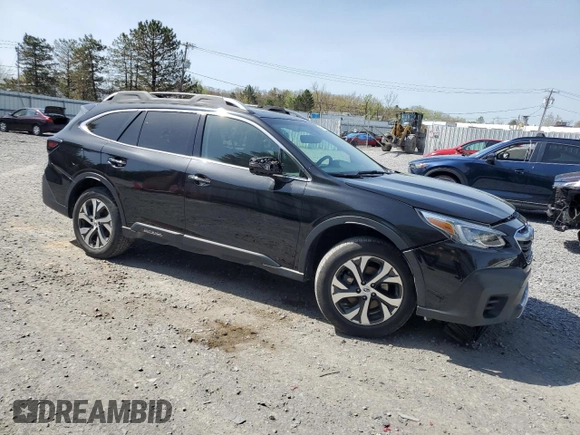 2021 Subaru Outback Touring with VIN 4S4BTAPC9M3106971, listed as a Copart auction lot 54839415 with 28,621 mi miles and Non repairable. Bid and sale history available at DreamBid. Image 4.