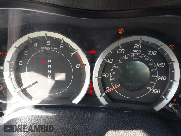 2009 Acura TSX with VIN JH4CU266X9C016628, listed as a IAAI auction lot 41480633 with 230,653 mi miles and . Bid and sale history available at DreamBid. Image 7.