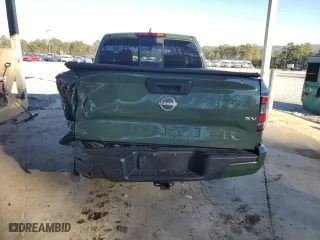 2022 Nissan Frontier PRO-X with VIN 1N6ED1EJ1NN603029, listed as a Copart auction lot 89176575 with 57,371 mi miles and Salvage Title. Bid and sale history available at carsss.com. Image 6.