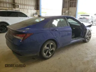 2023 Hyundai Elantra SEL with VIN KMHLS4AG8PU573611, listed as a Copart auction lot 53503735 with 13,237 mi miles and Salvage title. Bid and sale history available at DreamBid. Image 3.